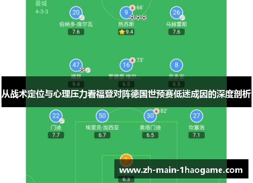 从战术定位与心理压力看福登对阵德国世预赛低迷成因的深度剖析